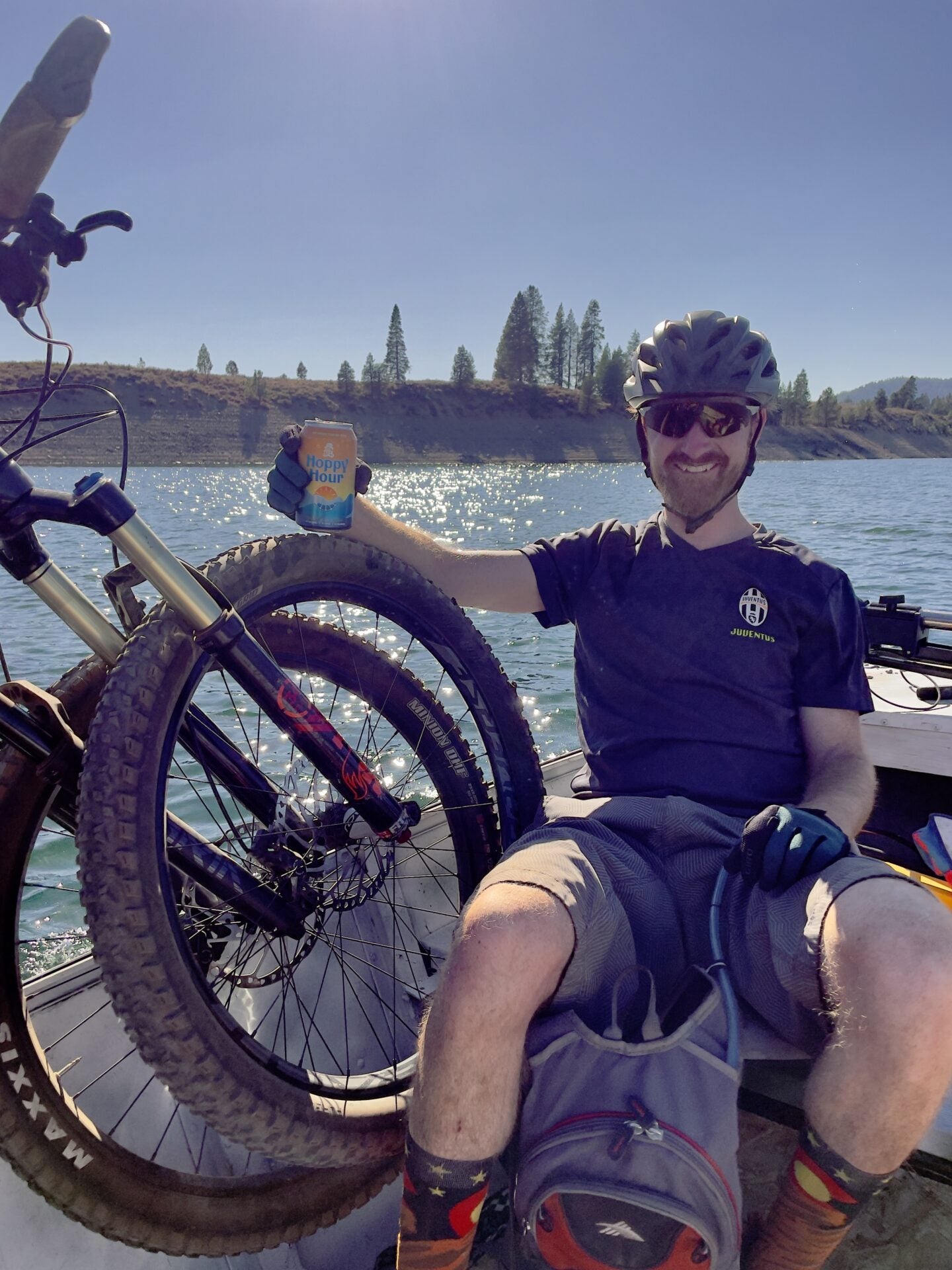 Hoppy Hour after a mountain bike ride